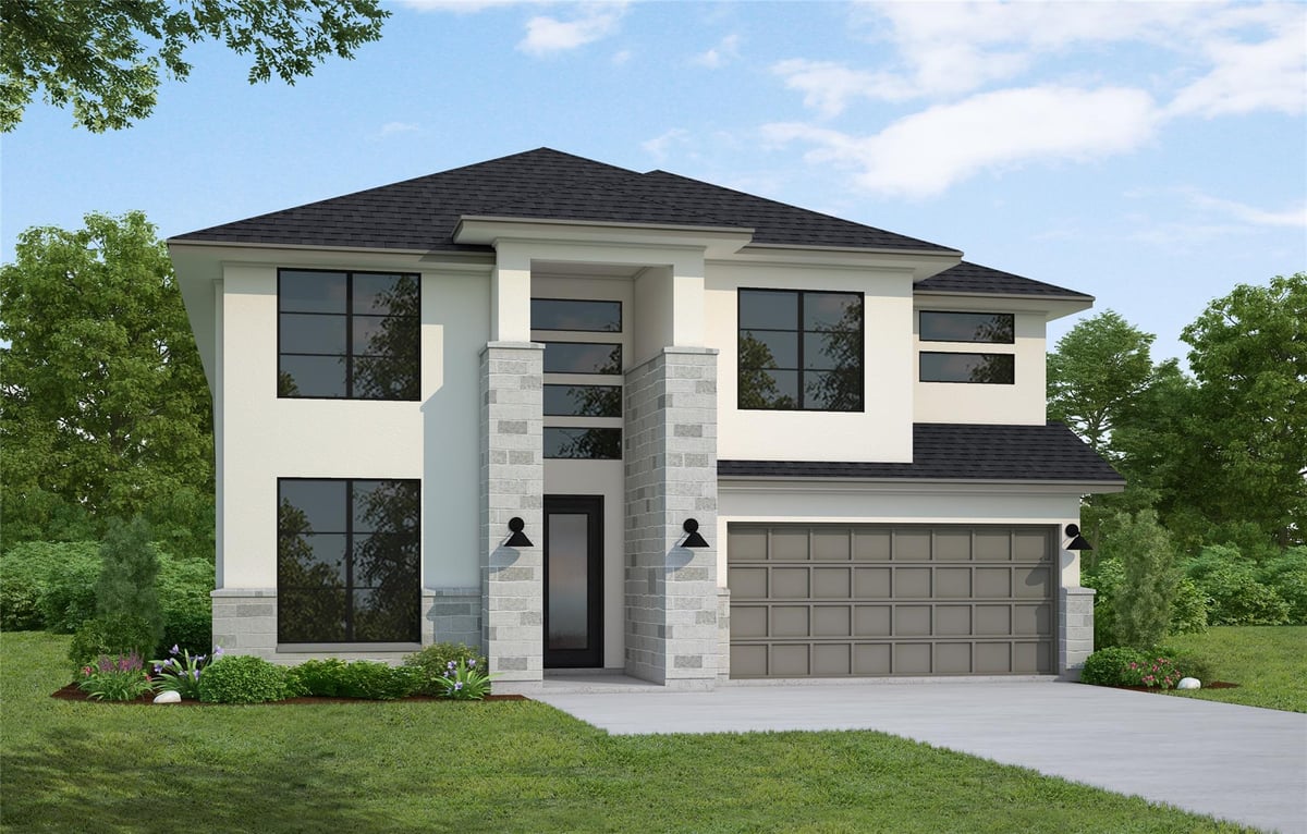 408 Snakeroot TRL - front exterior - Luxury home in Nolina, Georgetown, TX