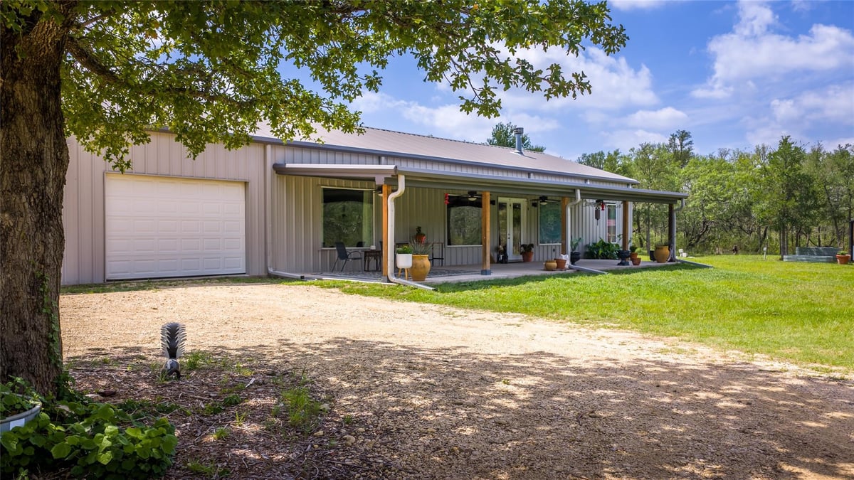 View 4082 Old Colony Line RD in RURAL McMAHAN AREA 4082 Old Colony Line RD - front exterior - Luxury home in RURAL McMAHAN AREA, Lockhart, TX