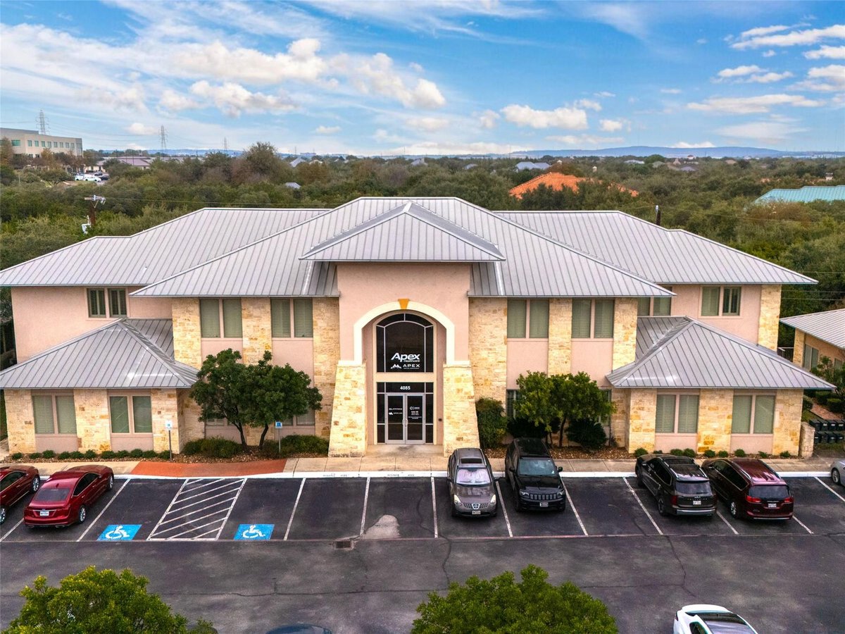 View 4085 De Zavala Rd in Shavano Office Park Condo 4085 De Zavala Rd - front exterior - Luxury home in Shavano Office Park Condo, Shavano Park, TX