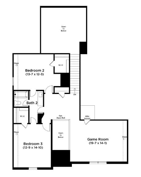 Living area at 409 Grey Leaf Rd - 4 bed 3 bath home