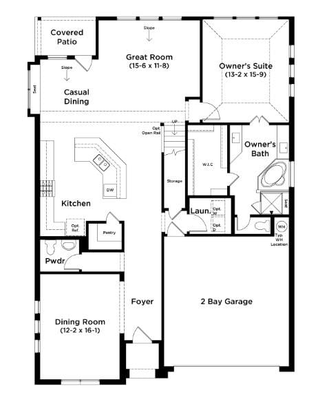Kitchen at 409 Grey Leaf Rd - 4 bed 3 bath home