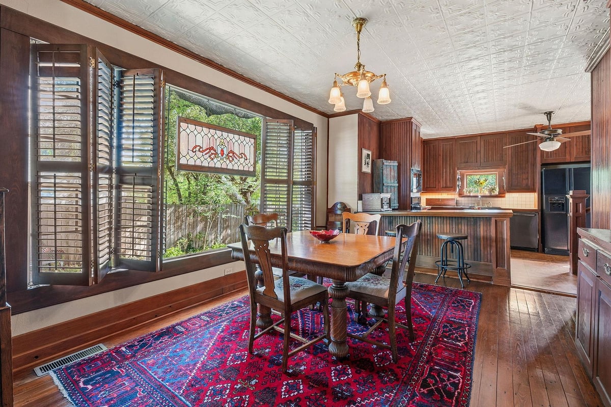 Primary bedroom at 410 Cibilo St - 3 bed 2 bath home