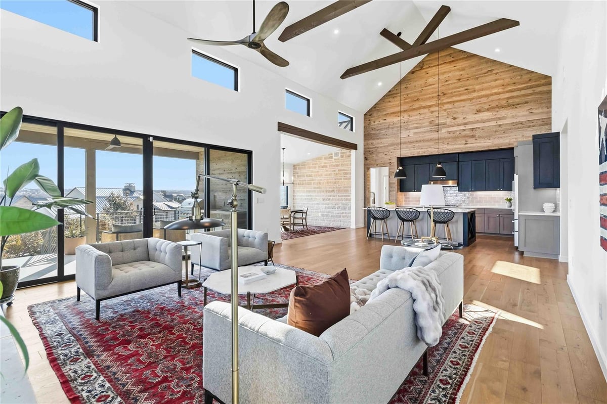 Living area at 410 Kayak Way - 3 bed 3 bath home