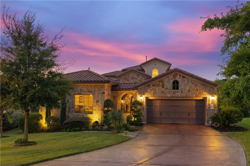 View 410 Rocky Coast DR 410 Rocky Coast DR - front exterior - Luxury home in Lakeway, TX