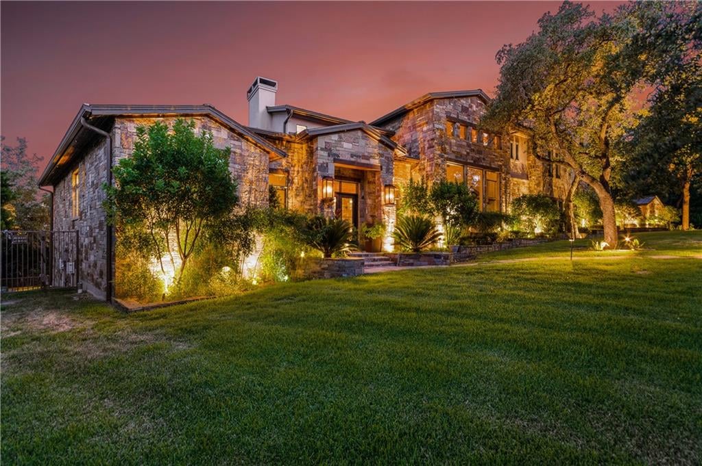 View 410 Spiller LN in Swesey J 410 Spiller LN - front exterior - Luxury home in Swesey J, West Lake Hills, TX