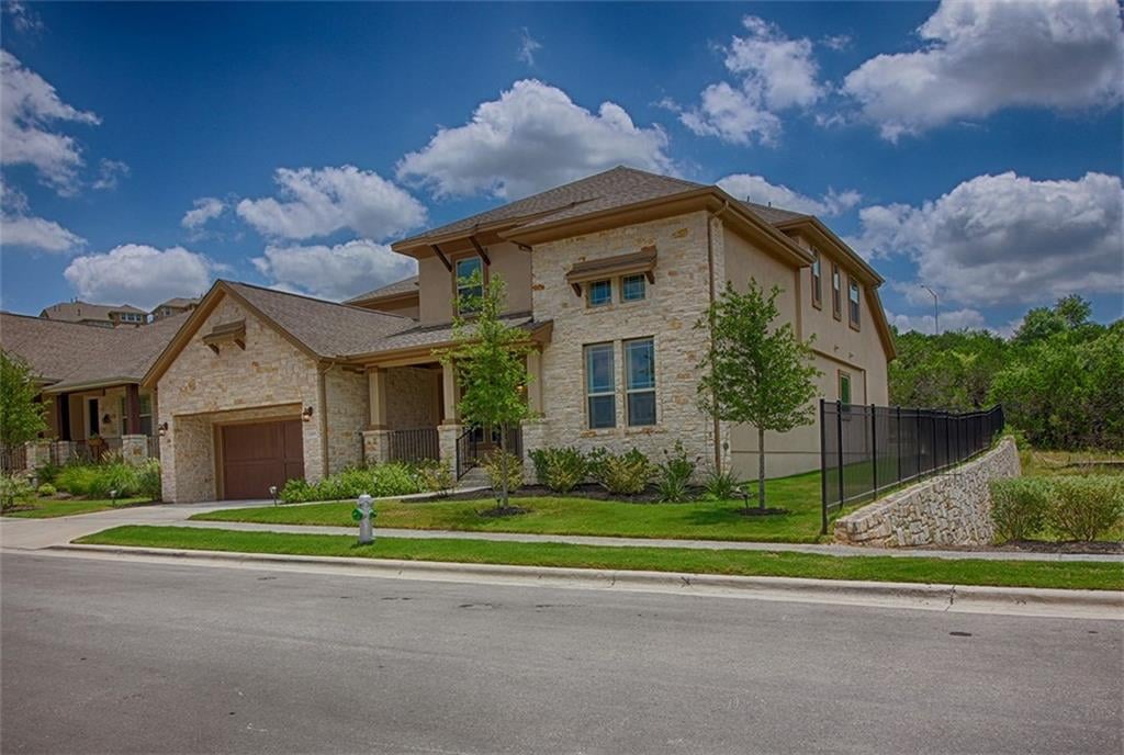 View 4101 Front Range Ln in Steiner Ranch 4101 Front Range Ln - front exterior - Luxury home in Steiner Ranch, Austin, TX