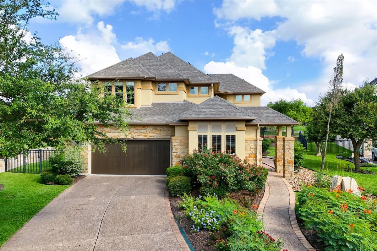 View 4102 Grand Vista CIR in Teravista Sec 01 & 02 4102 Grand Vista CIR - front exterior - Luxury home in Teravista Sec 01 & 02, Round Rock, TX