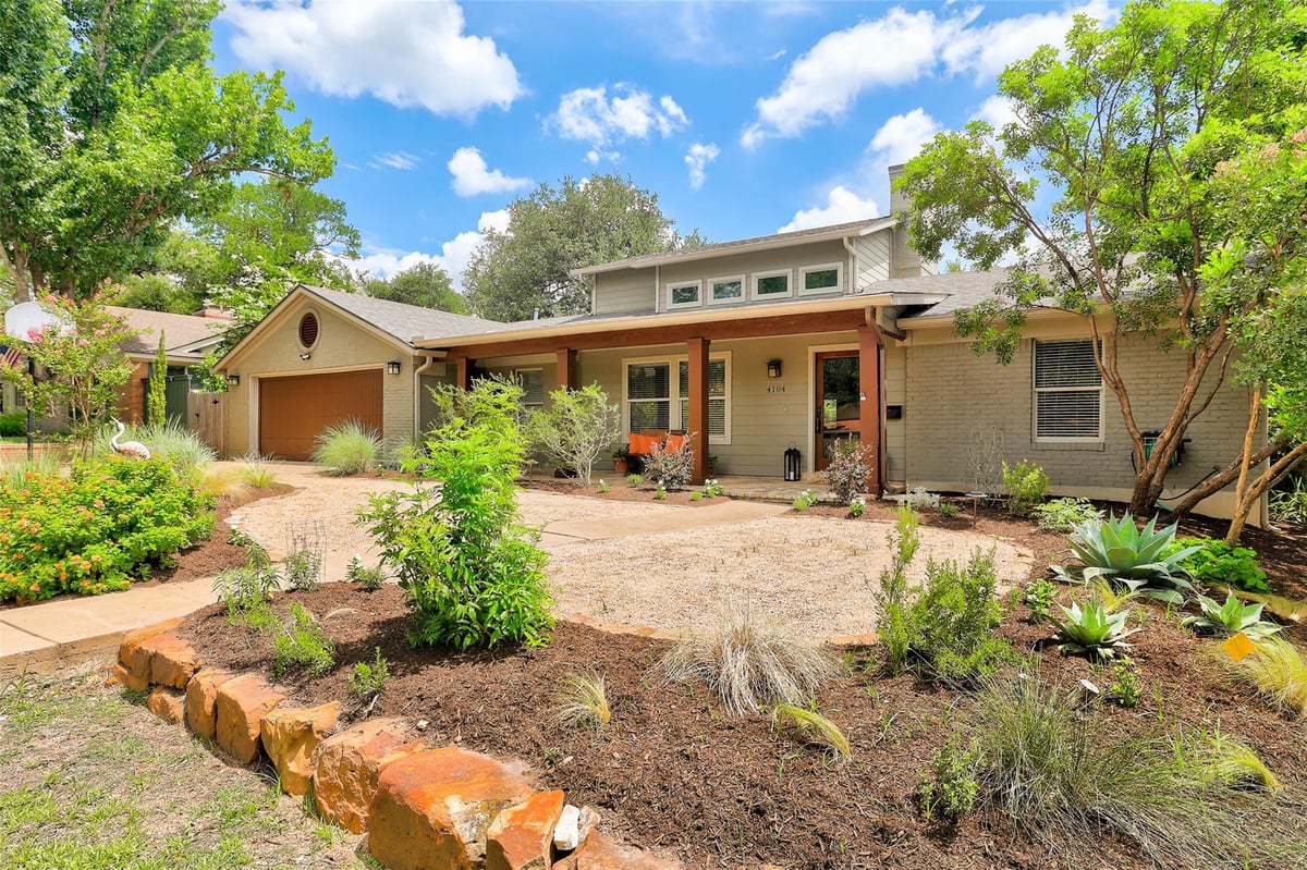 View 4104 Honeycomb Rock CIR in Northwest Hills Mesa Oaks Ph 4104 Honeycomb Rock CIR - front exterior - Luxury home in Northwest Hills Mesa Oaks Ph, Austin, TX