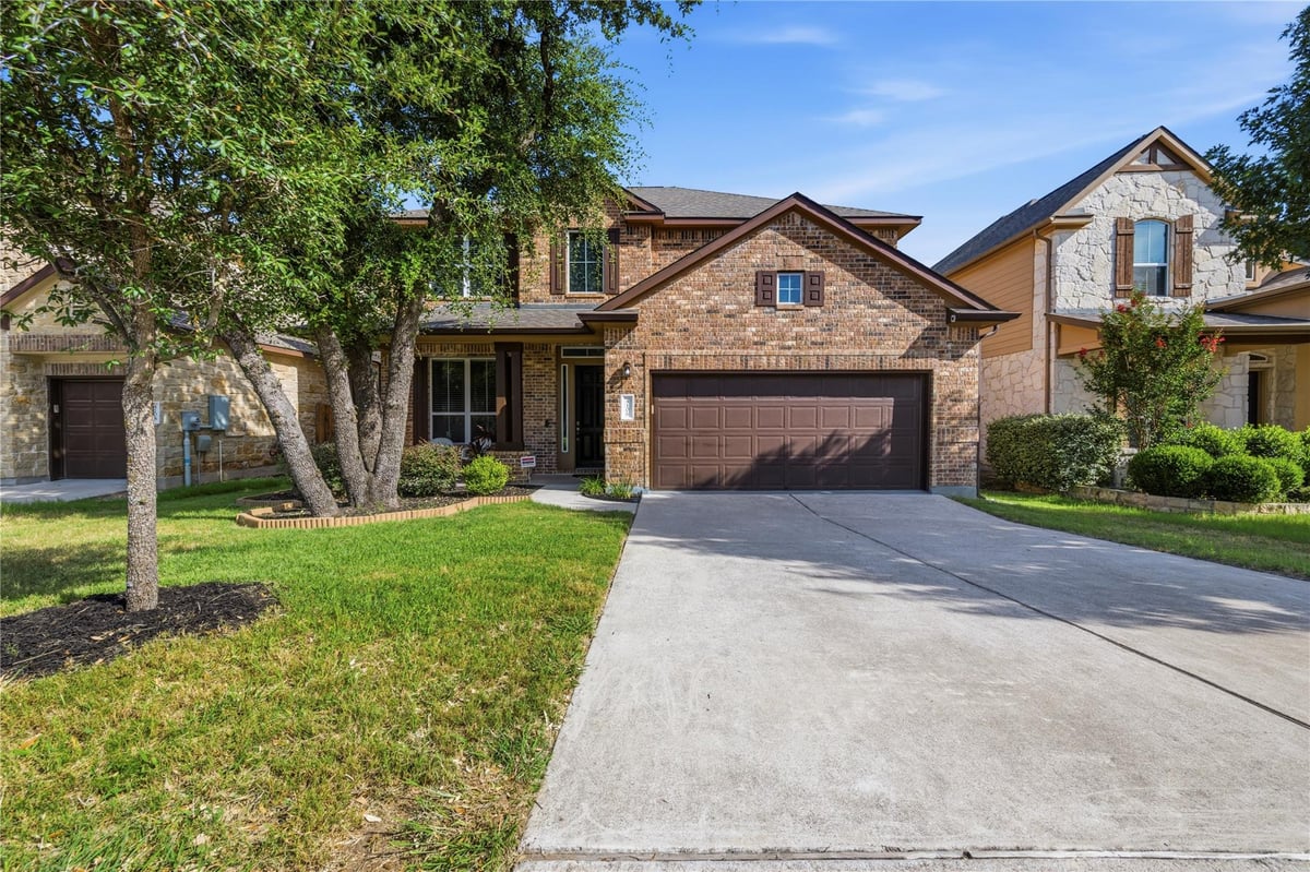 View 4106 Rainy Creek LN in Ranch at Brushy Creek Sec 10A 4106 Rainy Creek LN - front exterior - Luxury home in Ranch at Brushy Creek Sec 10A, Cedar Park, TX