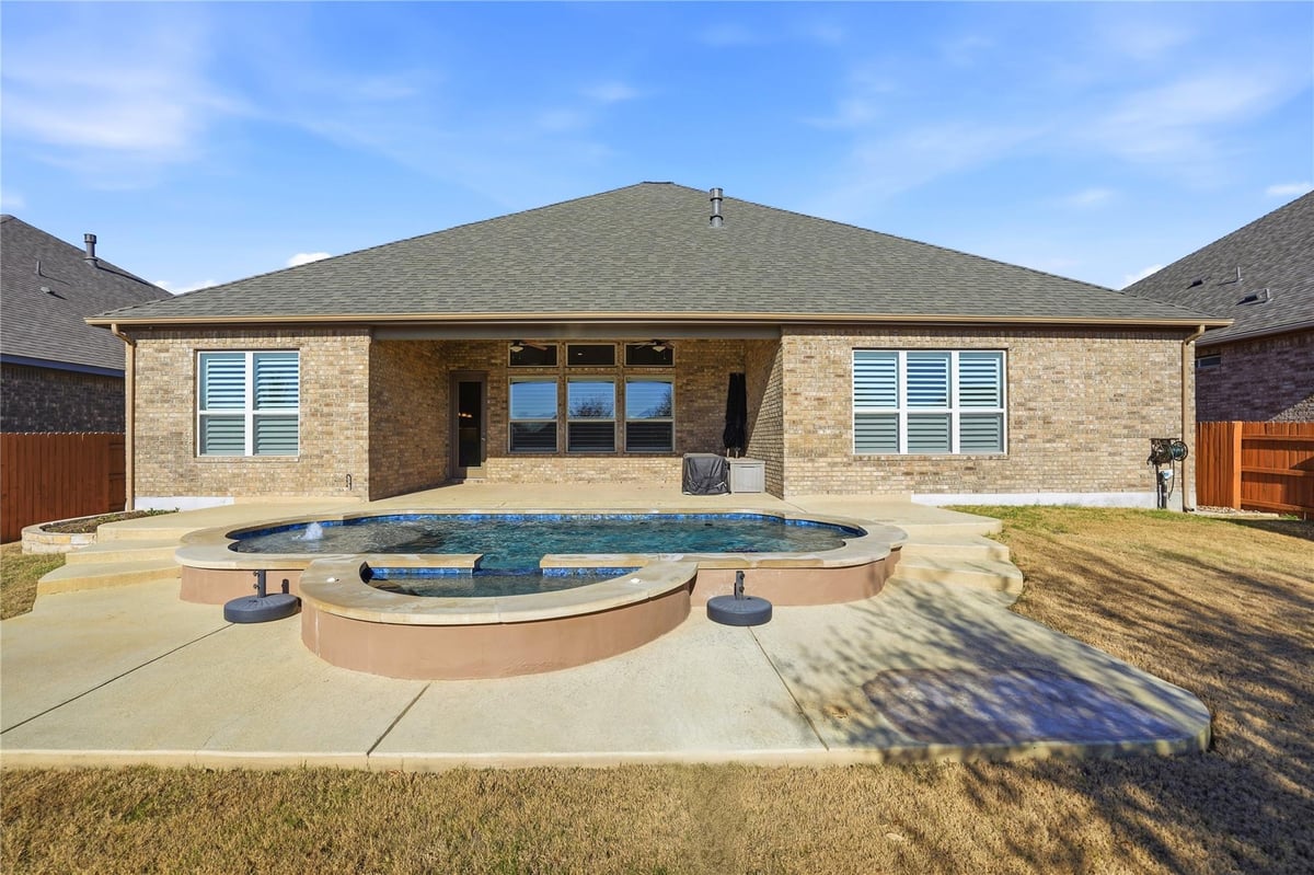 View 4109 Haight ST in Highlands/Mayfield Ranch Sec 8 4109 Haight ST - front exterior - Luxury home in Highlands/Mayfield Ranch Sec 8, Round Rock, TX