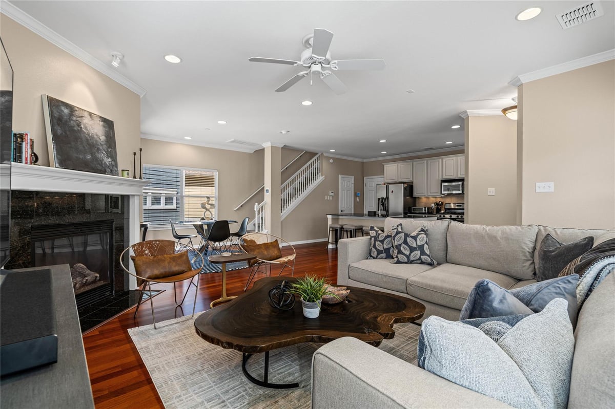 Primary bedroom at 411 W St Elmo Rd Unit #24 - 3 bed 2 bath home