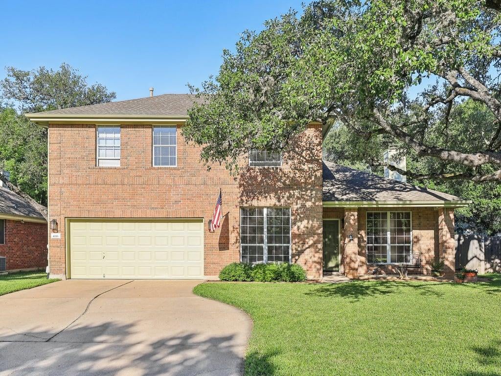 View 4116 Kachina Dr in Village Park 3 At Travis Count 4116 Kachina Dr - front exterior - Luxury home in Village Park 3 At Travis Count, Austin, TX