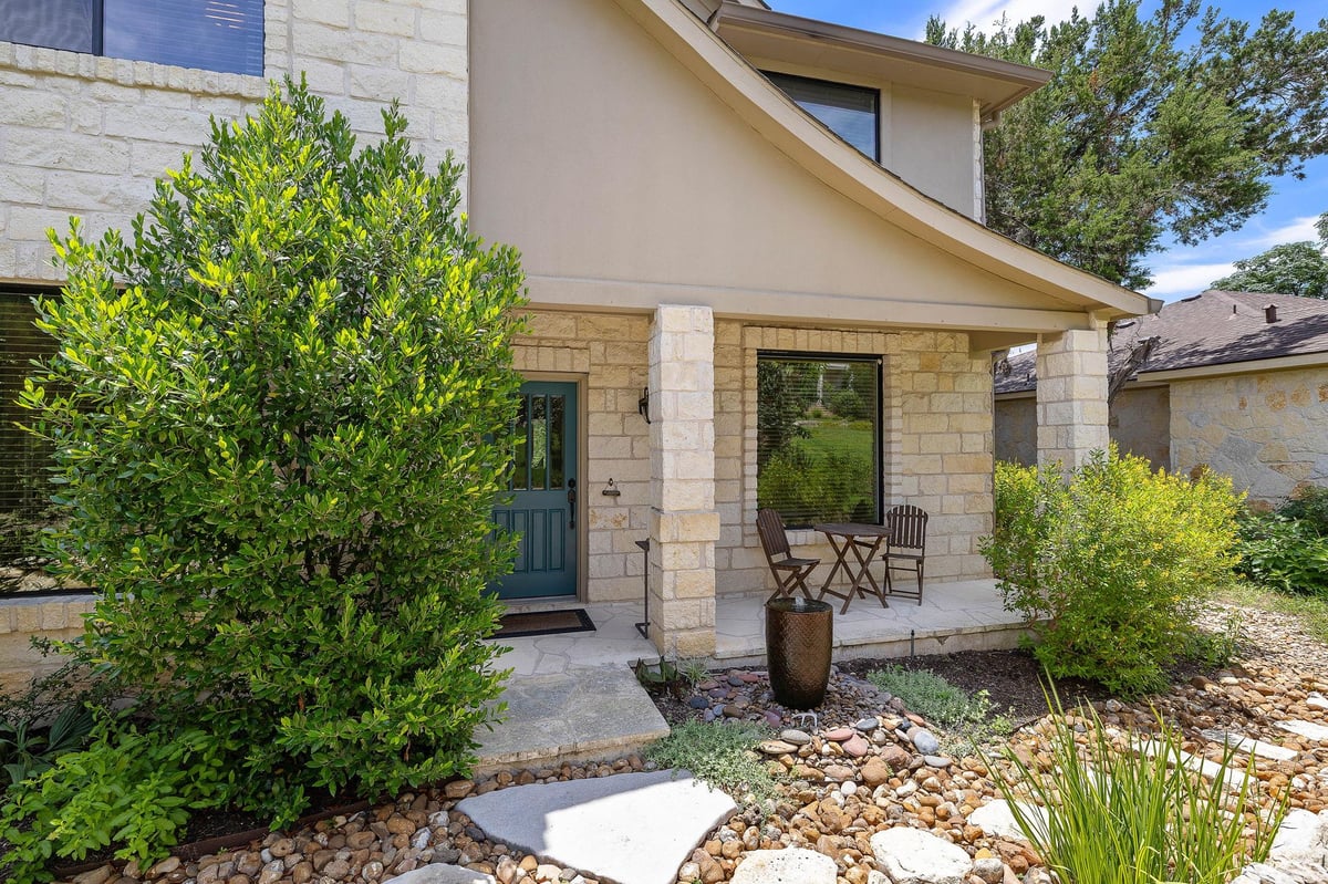View 412 Eagle in Lakeway Sec 11 412 Eagle - front exterior - Luxury home in Lakeway Sec 11, Lakeway, TX