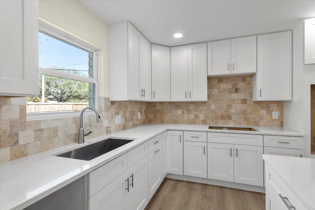 Primary bedroom at 412 Oak St - 3 bed 3 bath home