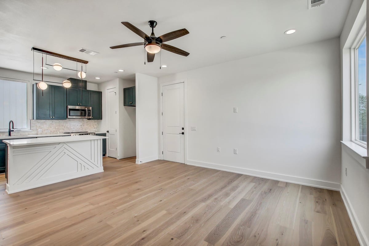 Primary bedroom - 4127 E 12th St Unit #5 Primary bedroom at 4127 E 12th St Unit #5 - 3 bed 2 bath home