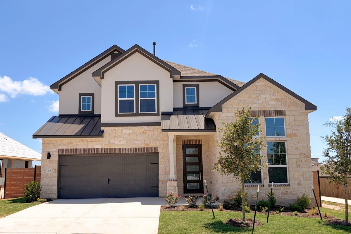 View 413 Veneta LN in Highland Village 413 Veneta LN - front exterior - Luxury home in Highland Village, Georgetown, TX