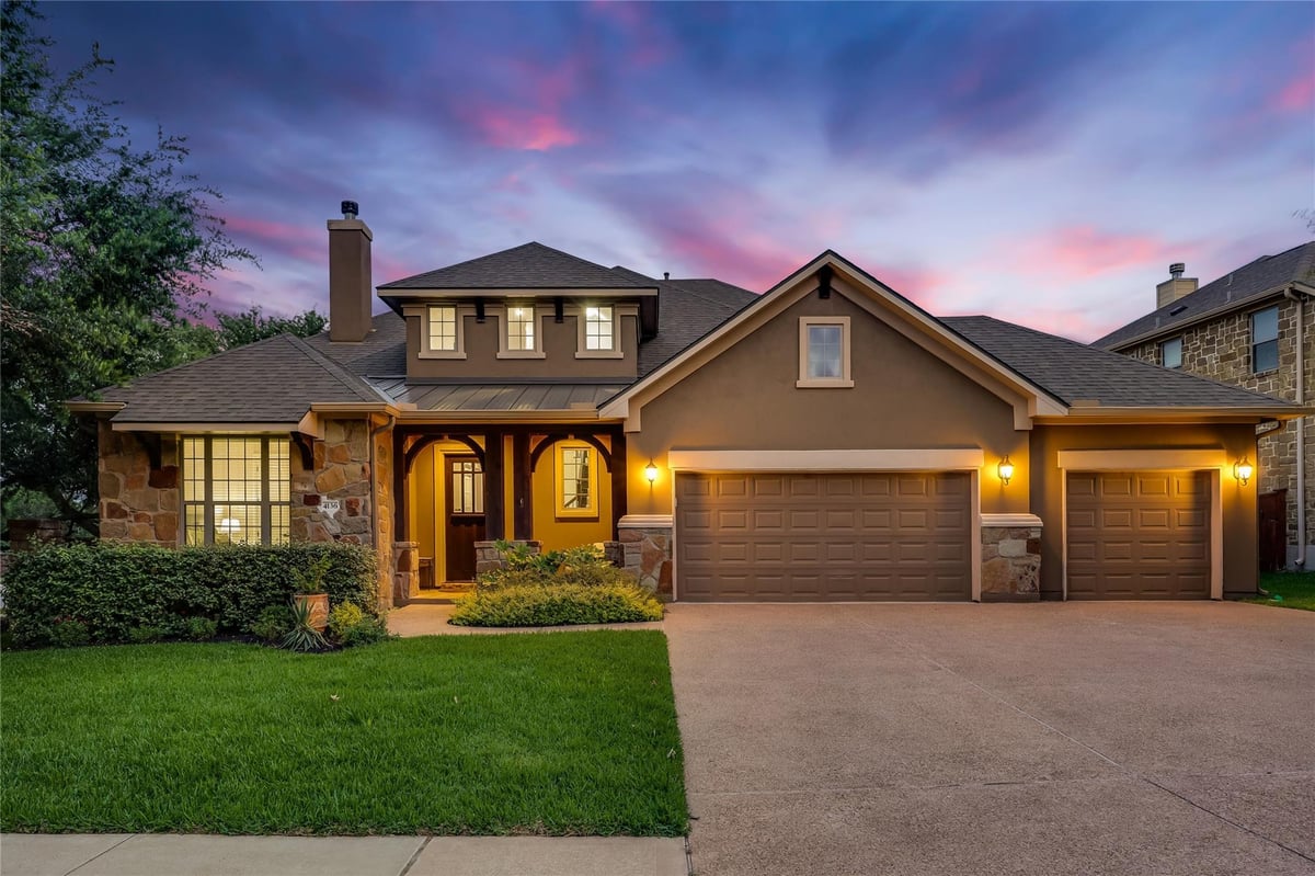 View 4136 Remington RD in Ranch at Brushy Creek Sec 07D 4136 Remington RD - front exterior - Luxury home in Ranch at Brushy Creek Sec 07D, Cedar Park, TX