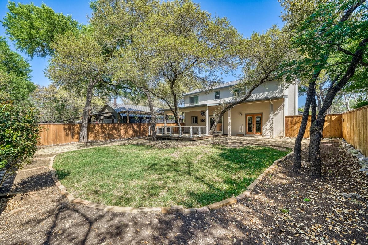 View 4148 Stonecroft DR in Woodstone Village Sec 06 4148 Stonecroft DR - front exterior - Luxury home in Woodstone Village Sec 06, Austin, TX