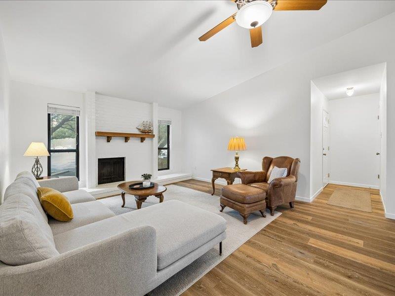 View 4159 Steck Ave Unit #214 in Mesa Village Condo Amd 4159 Steck Ave Unit #214 - front exterior - Luxury home in Mesa Village Condo Amd, Austin, TX
