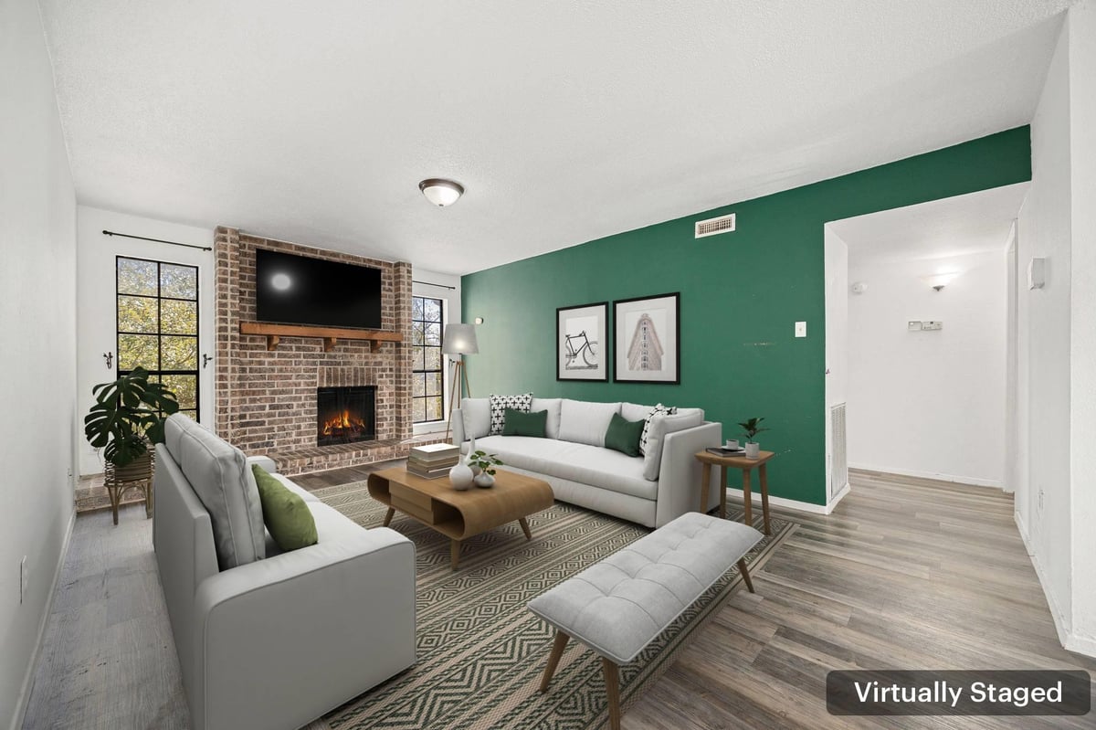 Kitchen at 4159 Steck Ave Unit #235 - 2 bed 2 bath home