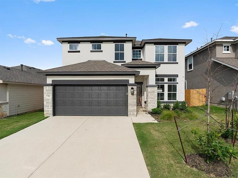 416 Stellar Wind DR - front exterior - Luxury home in MorningStar, Georgetown, TX