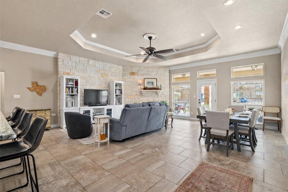 Living area at 416 Western Sky Trl - 3 bed 2 bath home