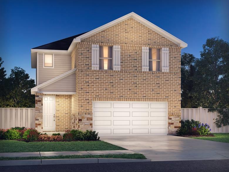 View 417 Wild Spur LN in Butler Farms 417 Wild Spur LN - front exterior - Luxury home in Butler Farms, Liberty Hill, TX