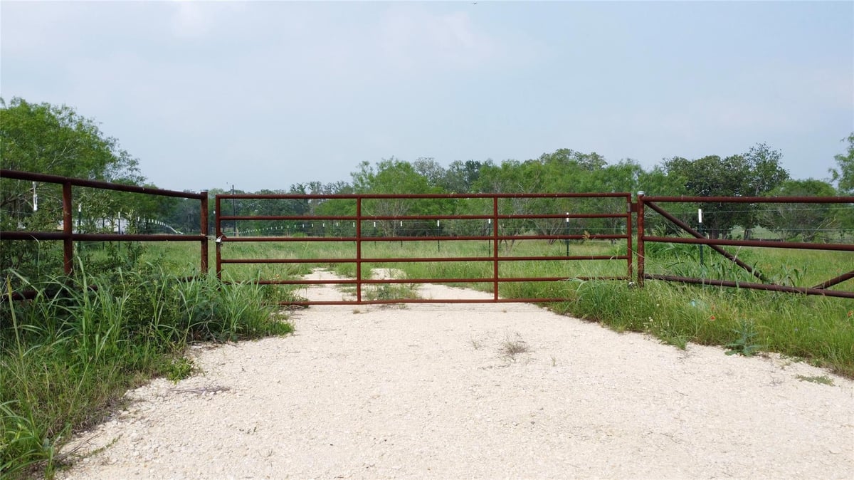 View 4177 Old Colony Line Rd in Spanish Oak Acres 4177 Old Colony Line Rd - front exterior - Luxury lot in Spanish Oak Acres, Lockhart, TX