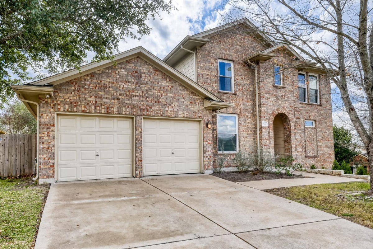 View 420 Manchester LN in Belterra Ph 02 Sec 02 420 Manchester LN - front exterior - Luxury home in Belterra Ph 02 Sec 02, Austin, TX