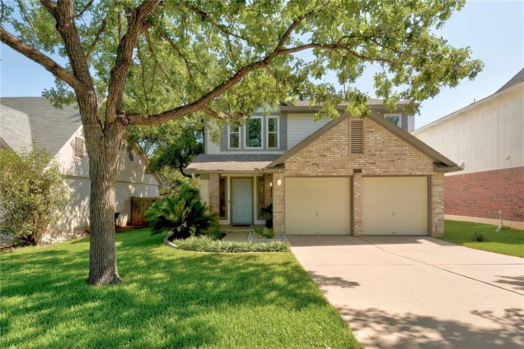 4202 Cortina Dr - front exterior - Luxury home in Maple Run Sec 08, Austin, TX