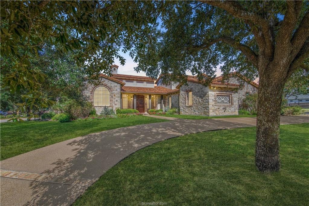 View 4207 Tuscany CT in Miramont Ph 09 4207 Tuscany CT - front exterior - Luxury home in Miramont Ph 09, Bryan, TX