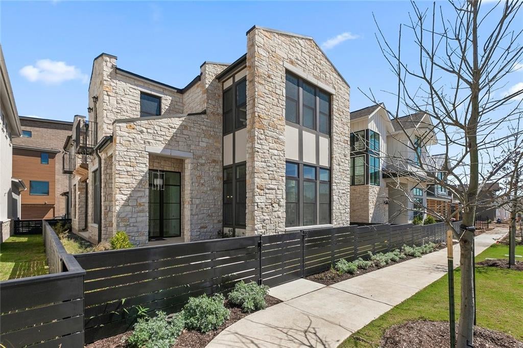 View 4208 Wayfarer WAY in The Grove 4208 Wayfarer WAY - front exterior - Luxury home in The Grove, Austin, TX