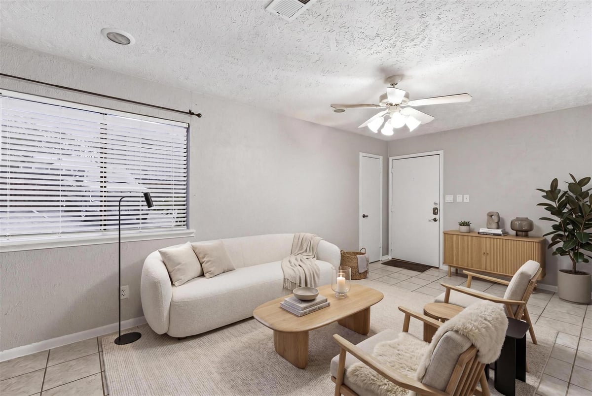 Kitchen at 421 W San Antonio St Unit #A2 - 2 bed 1 bath home