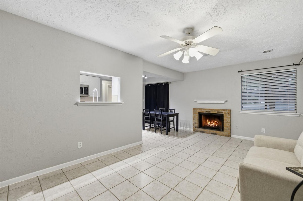 Primary bedroom at 421 W San Antonio St Unit #A2 - 2 bed 1 bath home