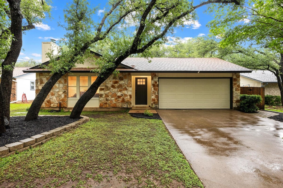 View 4210 Harcourt Dr in Milwood Sec 04 4210 Harcourt Dr - front exterior - Luxury home in Milwood Sec 04, Austin, TX