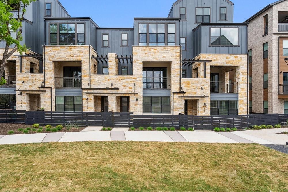 View 4212 Elevator Dr in The Grove 4212 Elevator Dr - front exterior - Luxury home in The Grove, Austin, TX