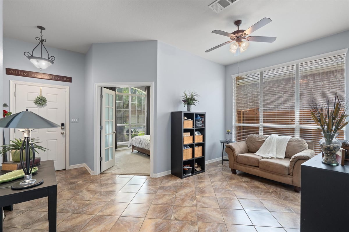 Primary bedroom at 4212 Fairmeadow Dr - 3 bed 2 bath home
