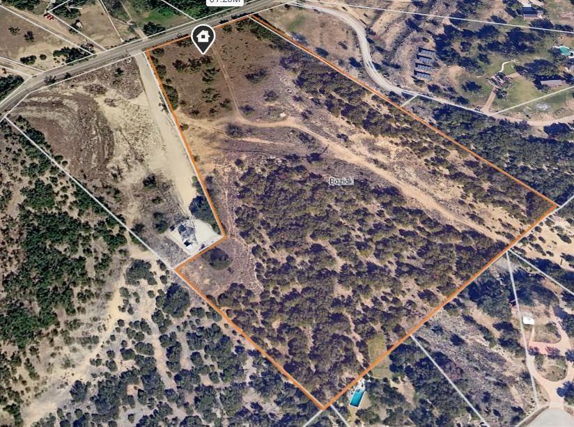 View 4213 Crawford Rd in Gw Scott Surv 50 4213 Crawford Rd - front exterior - Luxury lot in Gw Scott Surv 50, Spicewood, TX