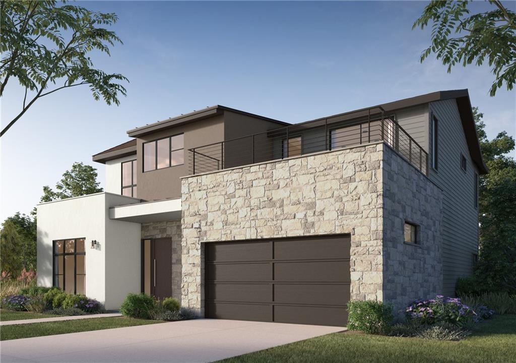 View 4213 Lacey Cup DR in The Grove 4213 Lacey Cup DR - front exterior - Luxury home in The Grove, Austin, TX