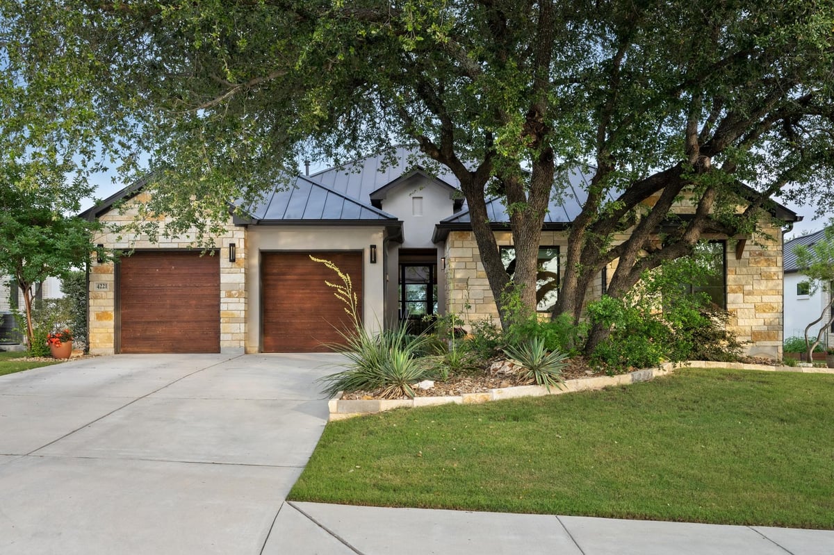 View 4221 Tamerind Dr in Spillman Ranch Ph 1 Sec 10 4221 Tamerind Dr - front exterior - Luxury home in Spillman Ranch Ph 1 Sec 10, Austin, TX