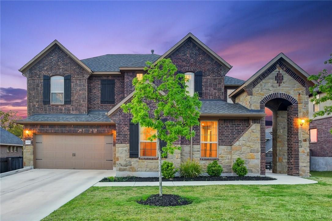 View 4229 Valley Oaks Dr in Borho Ph 2 4229 Valley Oaks Dr - front exterior - Luxury home in Borho Ph 2, Leander, TX