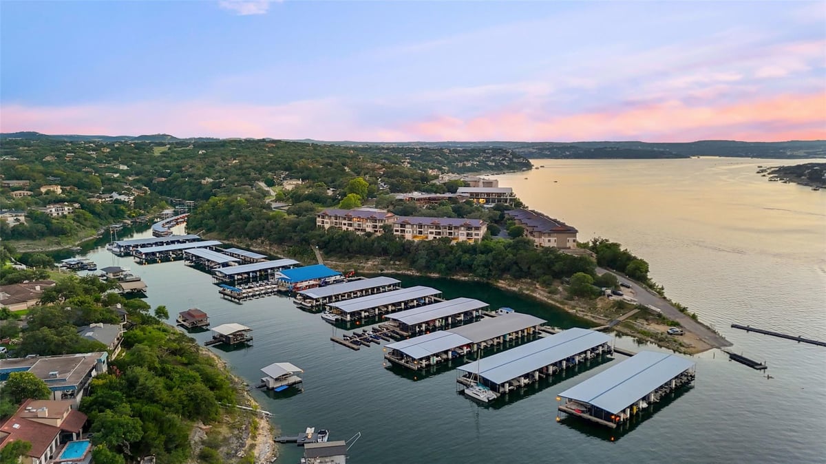 View 423 Marina Village CV Unit #423 in Marina Village At Lakeway Condo 423 Marina Village CV Unit #423 - front exterior - Luxury home in Marina Village At Lakeway Condo, Austin, TX