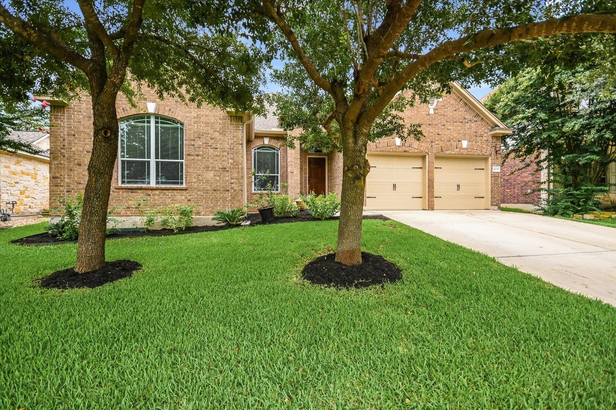 View 4230 Adagio PL in Sendero Springs 4230 Adagio PL - front exterior - Luxury home in Sendero Springs, Round Rock, TX