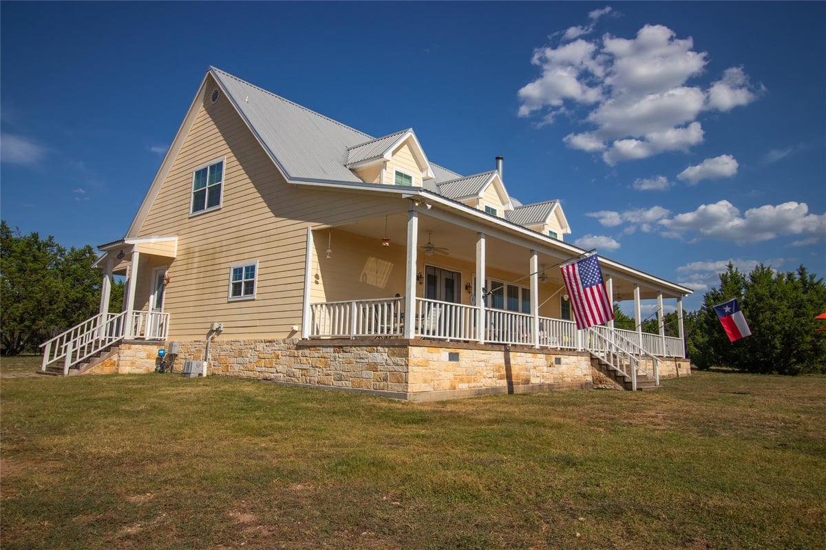 View 4237 County Road 330 4237 County Road 330 - front exterior - Luxury home in Burnet, TX
