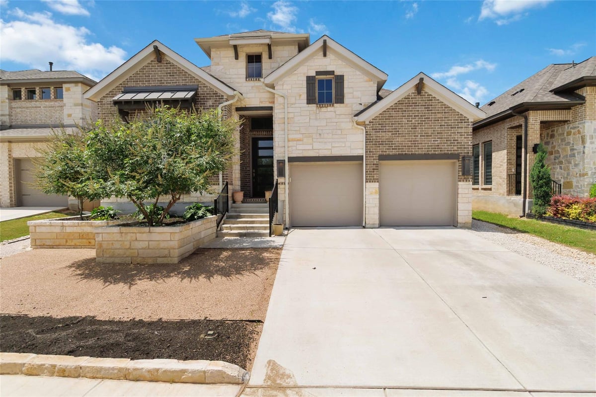 View 425 Juana Way ST in Veramendi 425 Juana Way ST - front exterior - Luxury home in Veramendi, New Braunfels, TX