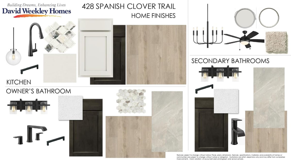 Kitchen at 428 Spanish Clover Trl - 3 bed 3 bath home