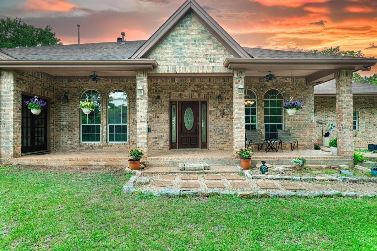 View 430 Indian Hills Trl in Indian Hills Ranch 430 Indian Hills Trl - front exterior - Luxury home in Indian Hills Ranch, Kyle, TX