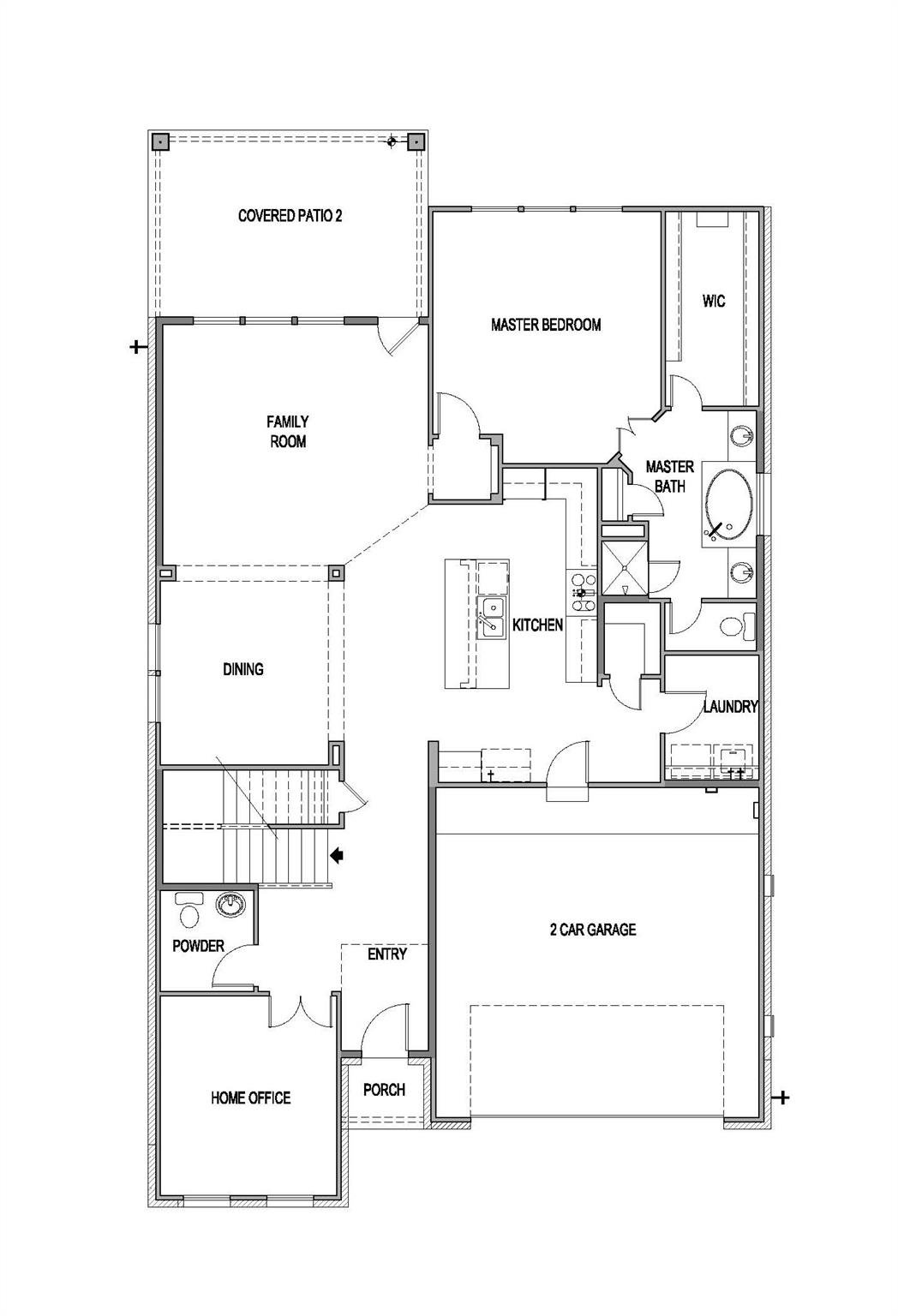 Living area at 4300 College Square Dr - 4 bed 3 bath home