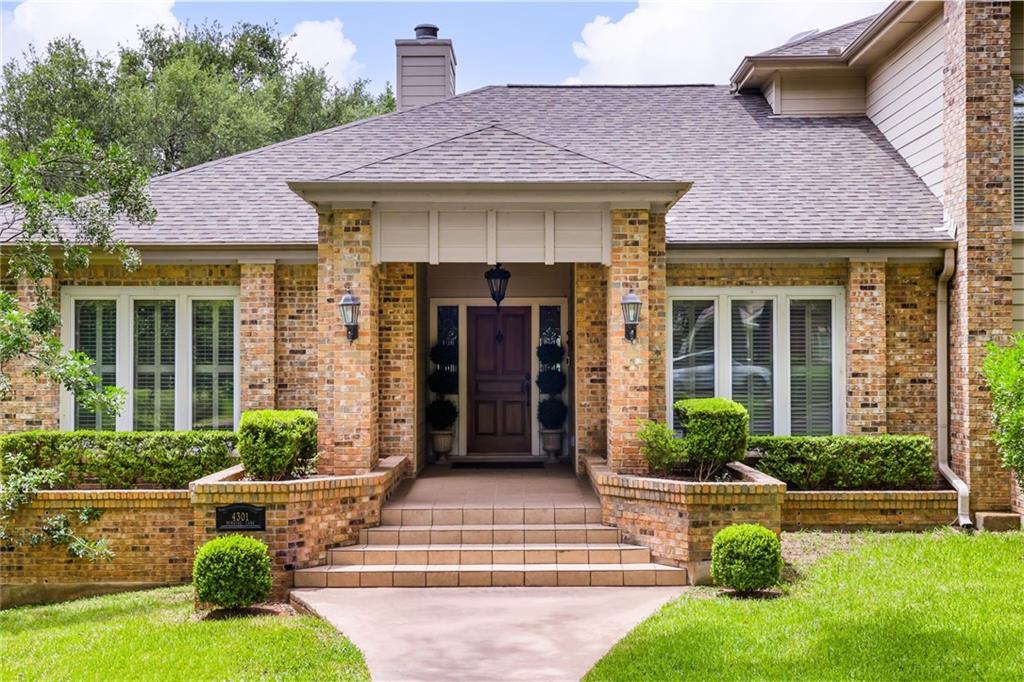 View 4301 Dunning LN in West Rim 4301 Dunning LN - front exterior - Luxury home in West Rim, Austin, TX