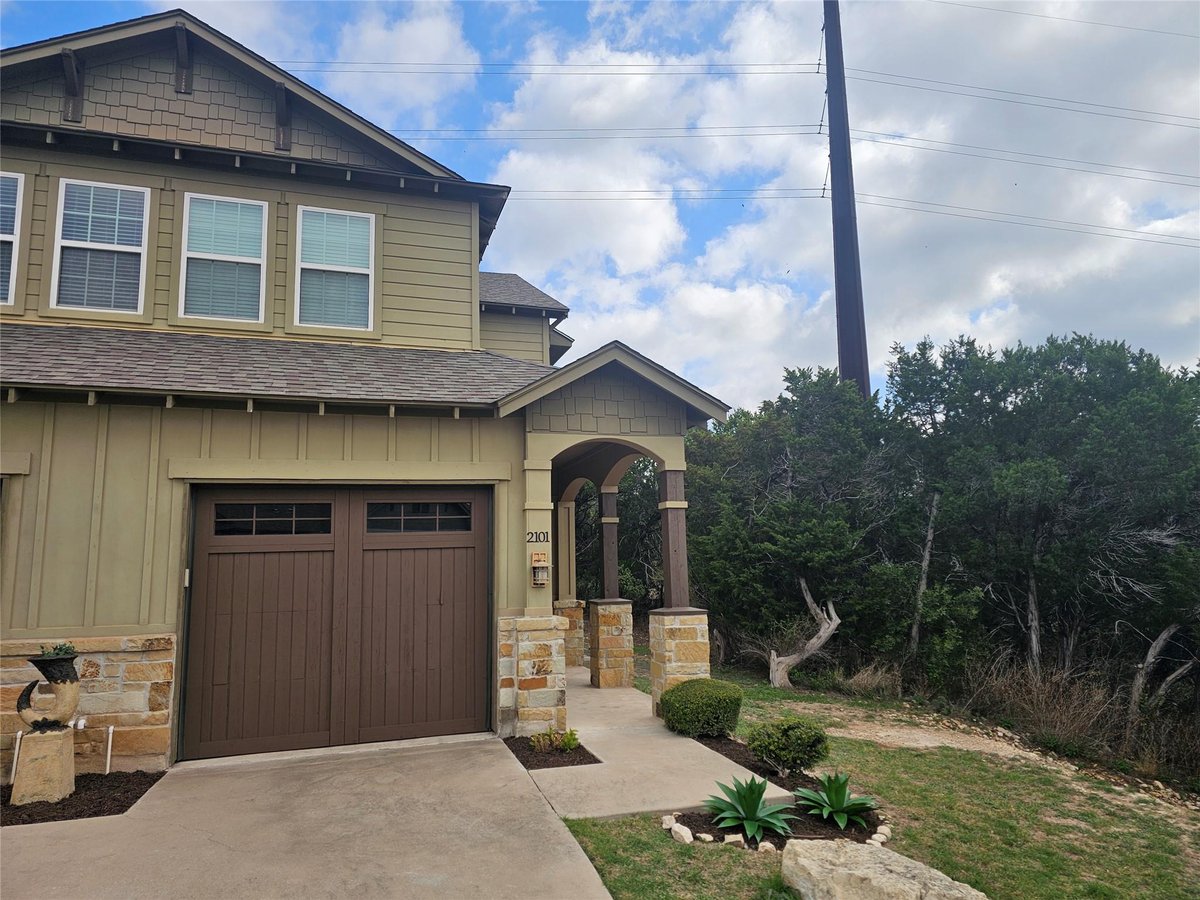 Primary bedroom at 4301 Mansfield Dam Rd Unit #2101 - 3 bed 2 bath home